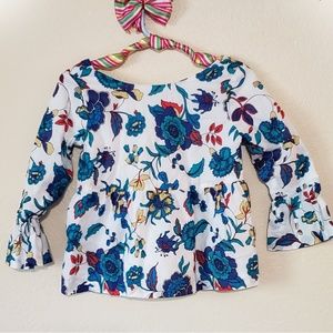 Janie and Jack Girls Swing Top size 3
